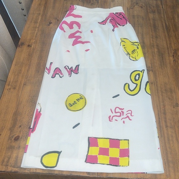 ALICE MCCALL Ze Energy Midi Skirt with Graffiti Print - Picture 5 of 6